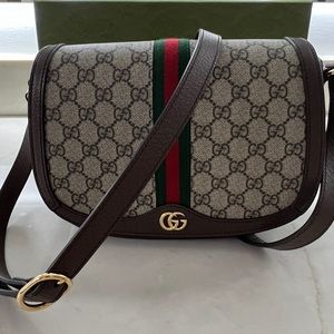 Gucci GG Monogram Ophidia Shoulder Bag